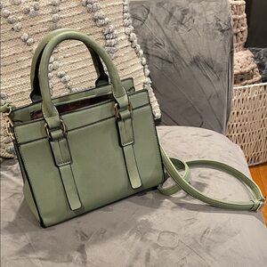 Chic Sage Green Satchel